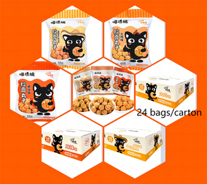 <span class=keywords><strong>Bolas</strong></span> de fideos sin gluten crujientes de 55g, aperitivos chinos saludables, caja láctea baja en carbohidratos, Ramen instantáneo <span class=keywords><strong>frito</strong></span>, deliciosa bolsa empaquetada para aperitivos - Product Image 5
