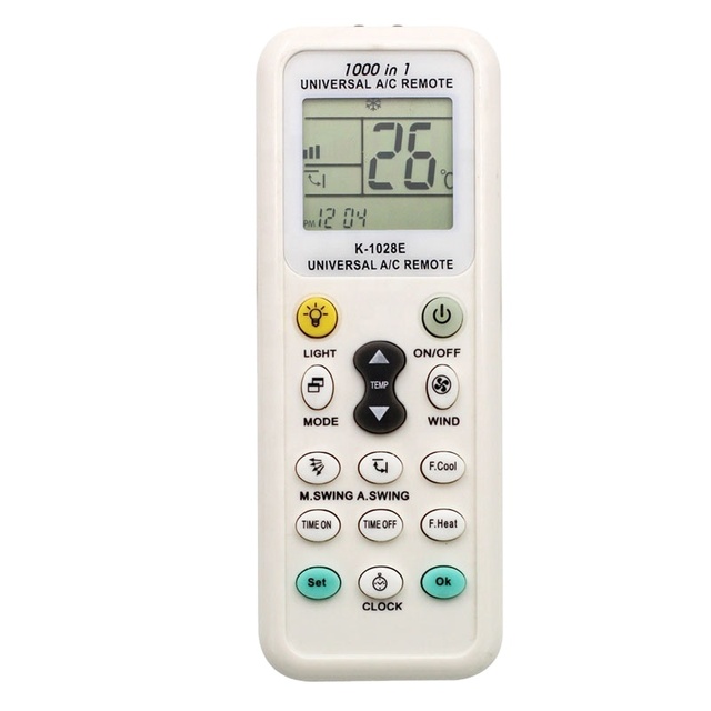 Universal Codes KT-B03 Replacement air Conditioner Remote Control