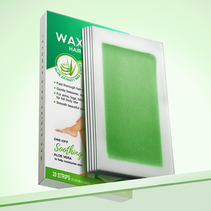 Bandes de <span class=keywords><strong>cire</strong></span> chaude et <span class=keywords><strong>froide</strong></span> pour l'épilation, marque privée, pour peaux sensibles, tous types de peau - Product Image 2