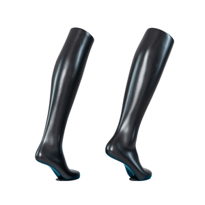 <span class=keywords><strong>Mannequin</strong></span> de <span class=keywords><strong>pied</strong></span> d'<span class=keywords><strong>homme</strong></span> en fibre de verre noir Offre Spéciale pour affichage de chaussettes - Product Image 3