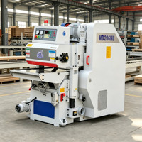 Cepilladora de Madera Industrial Automática de Doble Cara con Motor de 21.5KW y Cortador Espiral, Ancho de Cepillado de 625mm