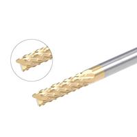 Fraise à gravure en carbure de titane RUIMENG 3 mm, fraises pour routeur CNC, machine à PCB, tige de 1/8 po, longueur effective de 0,47 pouces