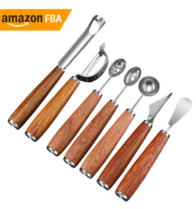 New Product Ideas 2024 Multifunction Stainless Steel Fruit & Vegetable Tools Fruit Carving Tools Set