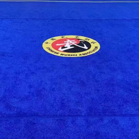 Tapis d'entraînement professionnel pour compétition de Wushu, tapis de Kung Fu chinois Wushu Taolu pour championnat 10*16m 12*8m