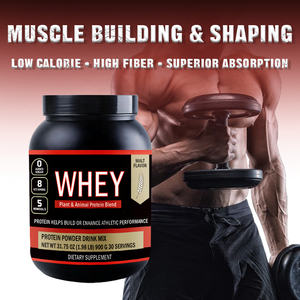 Proteína de Suero de Leche con Sabor a Malta OEM, Polvo para Aumentar Masa Muscular, Suplementos Nutricionales para Aumentar de Peso, Venta al Por Mayor - Product Image 1