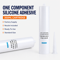 Silicone RTV fiable de 300 ml prêt à l'emploi pour le collage et l'isolation, mastic neutre pour assemblages de relais, mastic élastique