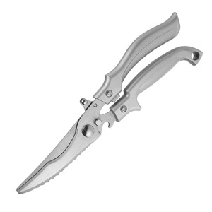 Stainless Steel <b>Chicken</b> Bone Shears Heavy Duty Hard Bone Cutting Kitchen Scissors For Cooking And Barbecue Use - Product Image 5