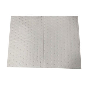 Almohadillas absorbentes de aceite de 15 "X 18" de peso medio personalizadas Paquete de 100% hojas de 100 de polipropileno para control de derrames de aceite - Product Image 5