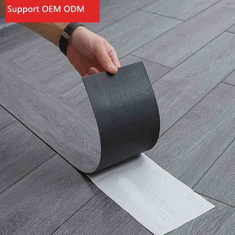 Best Sell Products Non-Slip Vinyl Tile Flooring Peel And Stick LVT PVC Self Adhesive Plastic Flooring