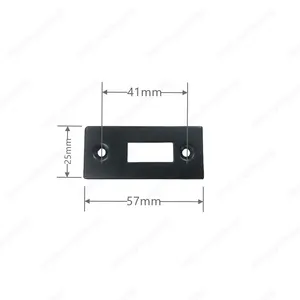 Square Pocket Door Locks Privacidade Passage Handle Lock ORB Solid Brass Alta Qualidade Atacado Pull