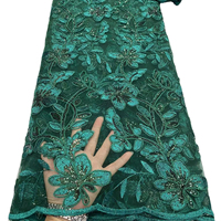 Tissu Mesh Tüll Stickerei Lente juelas de Malla Stoff African Nigeria Kleid Tüll Mesh Net Lace Pailletten Stickerei Pailletten Stoff