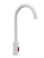 Robinet de laboratoire à col de cygne de haute qualité, avec placage intérieur en laiton, à capteur, monotrou, pour montage sur plan de travail, raccord de laboratoire