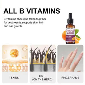 Integratore Liquido Senza Alcol di Complesso Vitaminico B, <span class=keywords><strong>8</strong></span> Vitamine B Complete per Energia e Supporto del Metabolismo per Adulti e Bambini - Product Image 4