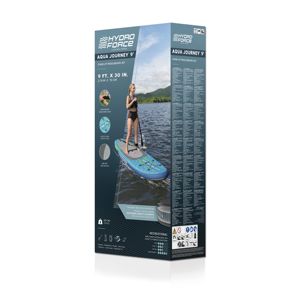 <span class=keywords><strong>Bestway</strong></span>-<span class=keywords><strong>Tabla</strong></span> <span class=keywords><strong>de</strong></span> Paddleboard <span class=keywords><strong>de</strong></span> pie hinchable Hydro Force Aqua Journey, 6532A, 2,74 m x 76 cm x 12 cm - Product Image 6