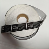 Étiquettes résistantes à l'huile imprimées CMJN en rouleau avec logo personnalisé pour bouteilles d'encre de tatouage et contenants cosmétiques