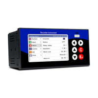Registrador de datos inteligente de 6 canales con LCD RS485 y almacenamiento USB OEM personalizable para medición de voltaje y corriente de presión