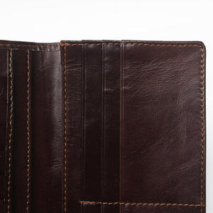 Andong Genuine Cow Leather Long <b>Wallets</b> for <b>Men</b> Boys <b>Wallet</b> Vintage Embossed Horse Grain Purse Pocket Purses <b>Card</b> Holder Bag - Product Image 3
