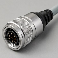 Câble de connexion aviation WS20 à 8 broches, assemblage de connecteurs circulaires étanches IP67, faisceau de câbles 10A 500V AC, longueur personnalisée