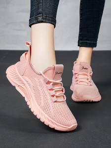 G-2806 Zapatillas Deportivas Personalizadas para <span class=keywords><strong>Mujer</strong></span>, Transpirables, para Caminar, Estilo Slip-<span class=keywords><strong>On</strong></span>, Nuevos Modelos, Casuales, para Correr, Tejidas - Product Image 6