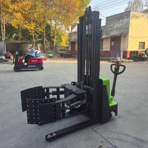 Apilador de Rollos de Papel de 800 kg, 1000 kg, 3 m, 4 m, con Pinza de Rotación de 360 Grados, Montacargas para Fábrica de Rollos de Película - Product Image 3