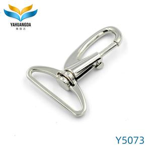 Gancho de perro personalizado al por mayor de fábrica, gancho de presión de aleación de Zinc de 38mm para correa de perro mascota, cuerda giratoria para perro, piezas y accesorios especiales para bolsas - Product Image 3
