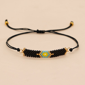 2026 Best Verkopende Oog Patroon Miyuki Kralen Armbanden Voor Vrouwen Handgemaakte Multicolor En Verstelbare Geweven <span class=keywords><strong>String</strong></span> Kralen Armbanden - Product Image 1