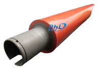 DHDEVELOPER D&H Repuestos para Copiadoras 4030-5702-03 Rodillo Fusor Superior Rojo de Calidad Grado A Compatible con Bizhub 200/250/350/C352