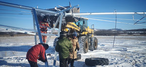 2024 <span class=keywords><strong>Hotmail</strong></span> sistemas de riego para Aspersor Center Pivot sistema de riego/maquina de riego central - Product Image 4