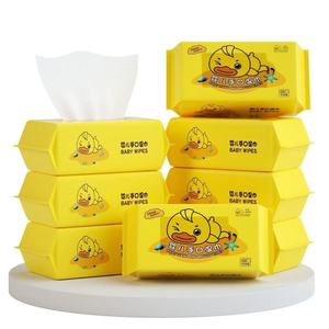 Toallitas suaves y suaves para bebés, 30 Uds., toallitas húmedas de agua, fábrica, venta al por mayor, procesamiento de bajo precio - Product Image 5