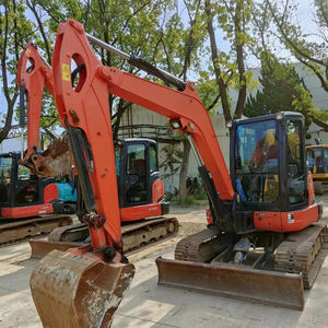 Mini-excavatrice d'occasion KX165 de 6,5 tonnes, prête à l'emploi, de bonne qualité, certifiée CE, modèle 2022, moteur et pompe japonais - Product Image 1