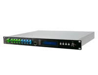 Offre Spéciale FTTH 1550nm GPON EYDFA / EDFA avec WDM 1U 4/8 Ports 20 24 dBm CATV Fibre Optique