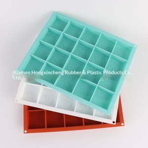 Square <b>Silicone</b> Chocolate Pudding Candy Gummy Mold Multi-Purpose Oven Safe <b>Baking</b> Mold - Product Image 5