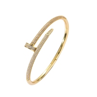 Bracelet Hip Hop Croix Zircon pour Homme et Femme, Bracelets de Couple Personnalisés, Bijoux de Mode en Gros