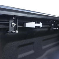 Couverture de benne électrique F-150 STX, volet roulant rétractable en aluminium, couvercle rigide de la benne, verrouillage à distance, étanche, noir, 2021+