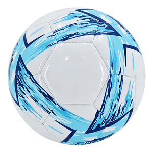 Auju 2026 Pallone da Calcio in Pelle PVC di Alta Qualità, Cucito a Macchina, Misura 5, Logo Personalizzabile - Product Image 2