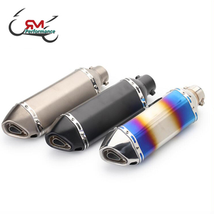 Silenciador de escape de motocicleta de fábrica de China, silenciador de escape Universal para <span class=keywords><strong>Yamaha</strong></span> R15 R3 <span class=keywords><strong>Ninja</strong></span> <span class=keywords><strong>650</strong></span>, escape de carreras - Product Image 2