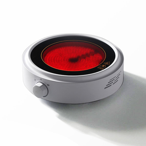 سخان كهربائي سيراميك صغير 110 فولت/220 فولت، جهاز تسخين الماء والحليب، موقد للشاي، طباخ حثي، فرن، لوح تسخين، غلاية - Product Image 1