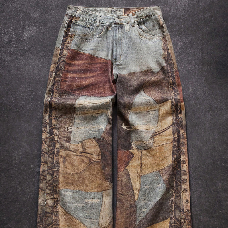 Light Grey Men s Straight Barrel