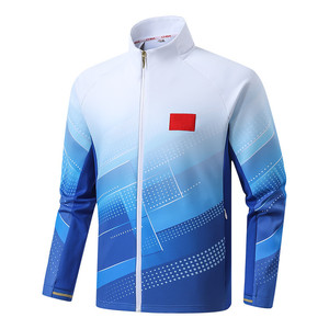 Chaquetas Deportivas de Entrenamiento Personalizadas con Logotipo de Equipo para Atletas, Tallas Grandes para Hombre y Mujer, Otoño, Manga Larga, Poliéster/Nailon/Algodón, para Nivel Nacional - Product Image 5