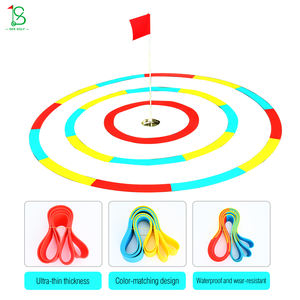 Cercle de cible de putting en silicone pour l'entraînement au putting, étanche, portable, pour l'intérieur, l'extérieur, la cour et le green de golf - Product Image 1