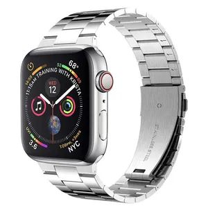 Dây Đeo Kim Loại Cổ Điển Cho Apple Watch Series 8 7 6 SE 5 45Mm 41Mm 40Mm 44Mm Dây Đeo Bằng Thép Không Gỉ Cho IWatch Ultra 49Mm