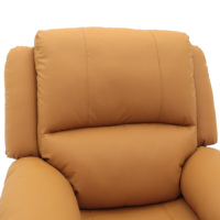 Geeksofa chine moderne cuir ou tissu, fauteuil inclinable pivotant à bascule manuelle avec Massage pour meubles de salon