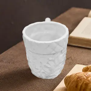 2024 New Retro Ceramic Mug Breakfast Coffee Milk Cup
