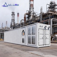 Conteneur de minage refroidi par liquide pour ferme de minage ASIC, hébergement pour la production de Bitcoin