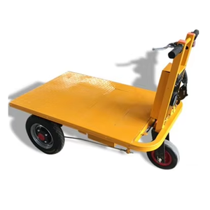Construction Flatbed Trucks Warehouse Trolleys for Transporting Bricks Goods Feed Material Handling Environmentally Friendly and - Product Image 3