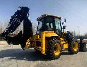 Chargeuse-pelleteuse robuste YCMG avec chargeur frontal et excavateur arrière Euro 5, machine de chantier pour la construction et l'agriculture - Product Image 4
