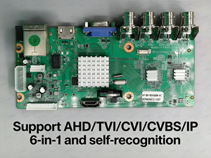 최고의 8채널 5MP 6 in 1 HVR Hieasy <span class=keywords><strong>DVR</strong></span> 메인 보드 PCB H.265X 8채널 CCTV 보안 <span class=keywords><strong>DVR</strong></span> XVR - Product Image 5