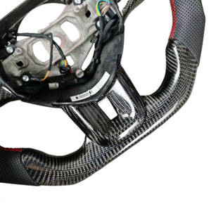 <span class=keywords><strong>Volante</strong></span> <span class=keywords><strong>Deportivo</strong></span> Personalizado de Fibra de Carbono Compatible con Modelos <span class=keywords><strong>Fiat</strong></span> 2013-2021 - Product Image 3