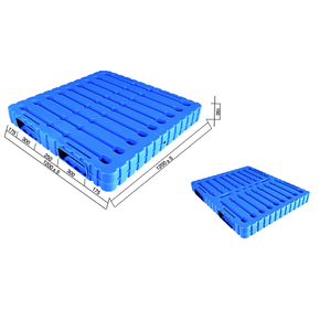 พาเลทพลาสติกแบบเป่าขึ้นรูปสองด้านสองทิศทาง HC China ขนาด 1200*1200*150 มม. - Product Image 1