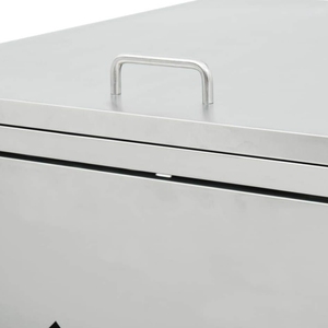 سقيفة سلة واحدة مخصصة للتخزين في الهواء الطلق سقيفة ديكور خارجي مع باب يدوي وفناء - Product Image 6